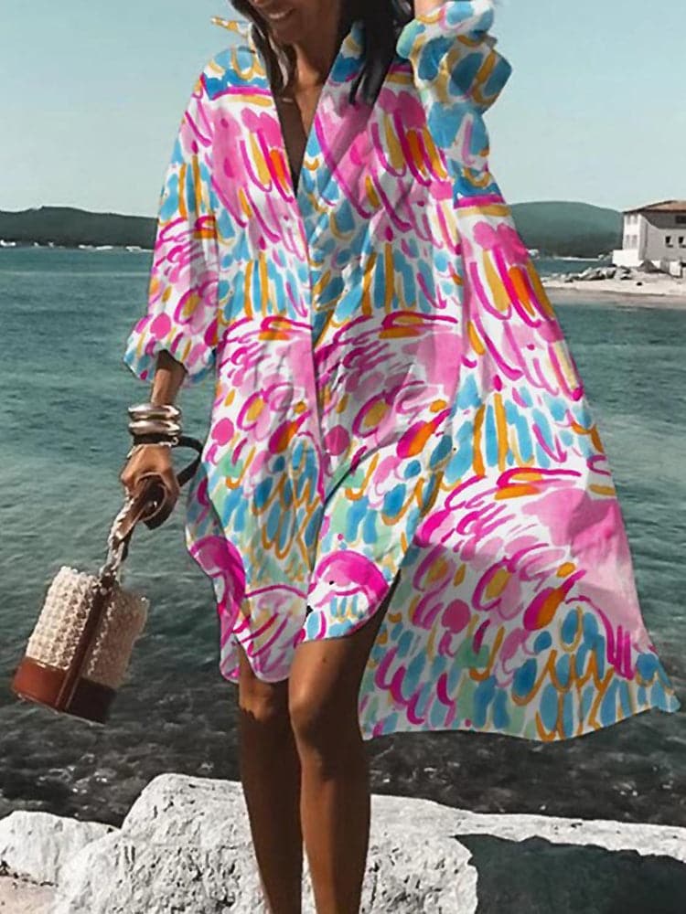 Robe Fleurie Élégante pour Femme Taille 38-40