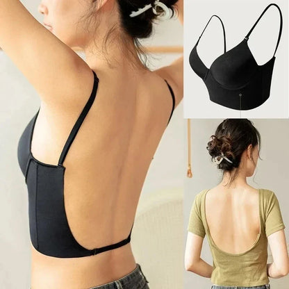 Soutien-gorge Femme Sans Couture Dos Nu Push-up - PanierRoyale