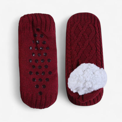 Chaussons Chauds avec Semelle Antidérapante pour Intérieur - PanierRoyale