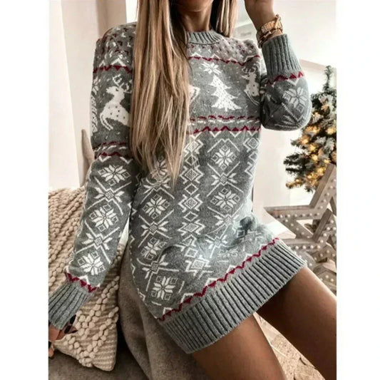 Pull Femme Rose Fuchsia Chaud et Élégant - PanierRoyale
