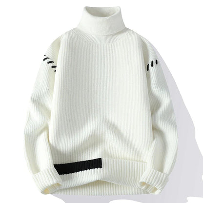 Pull Col Roulé Confort Manches Longues - PanierRoyale