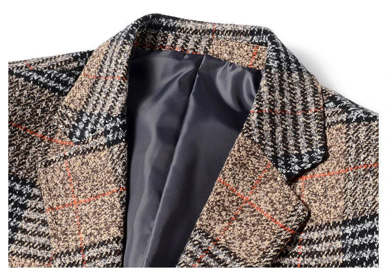 Blazer Homme Tweed Élégant Valentino