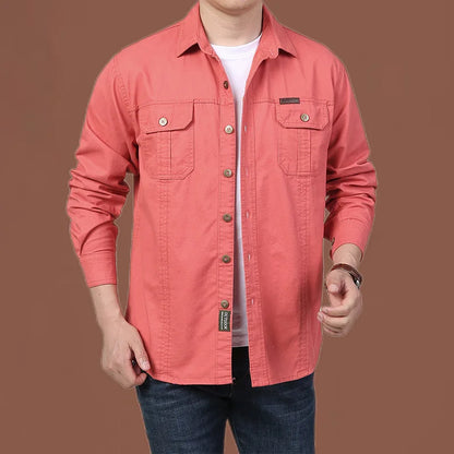 Chemise Homme Manches Longues Classique et Douce