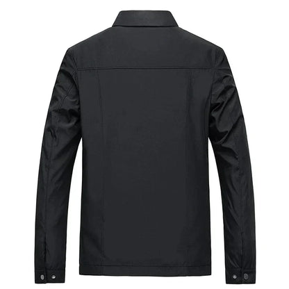 Veste Décontractée Pour Homme Avec Col | Fermeture Éclair