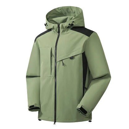 Veste de ski Homme Imperméable Capuche Confortable Coupe Casual