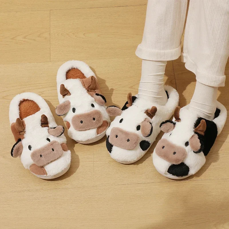 Chaussons Anna Peluche Chauds pour Femme