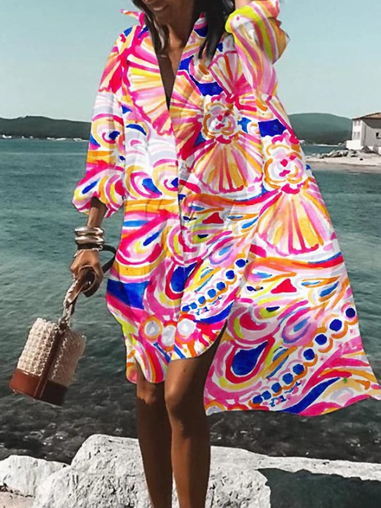 Robe Fleurie Élégante pour Femme Taille 38-40