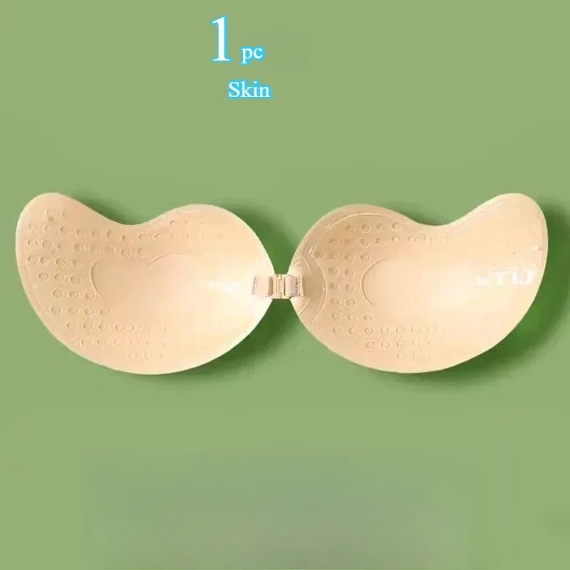 Soutien-gorge Femme Adhésif Push-up Sans Bretelles Invisible