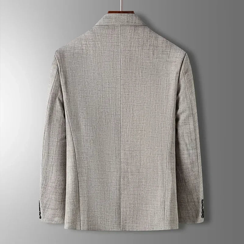 Blazer Homme Élégant Bleu Marine ou Gris