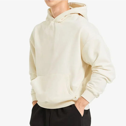 Sweat à Capuche Homme Oversize Coton Doux