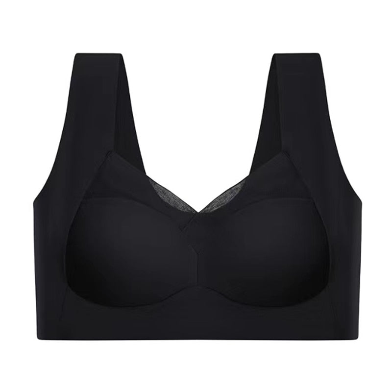 Soutien-gorge confort femme grande taille sans couture