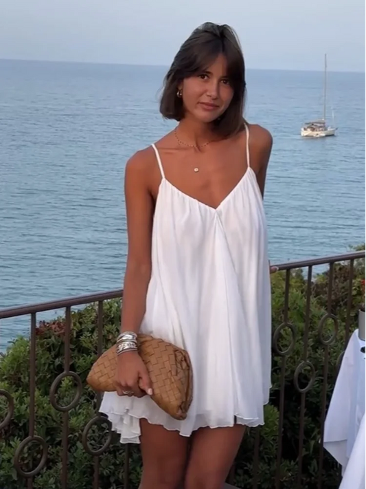 Robe Soirée Dos Nu Col en V Féminine - PanierRoyale