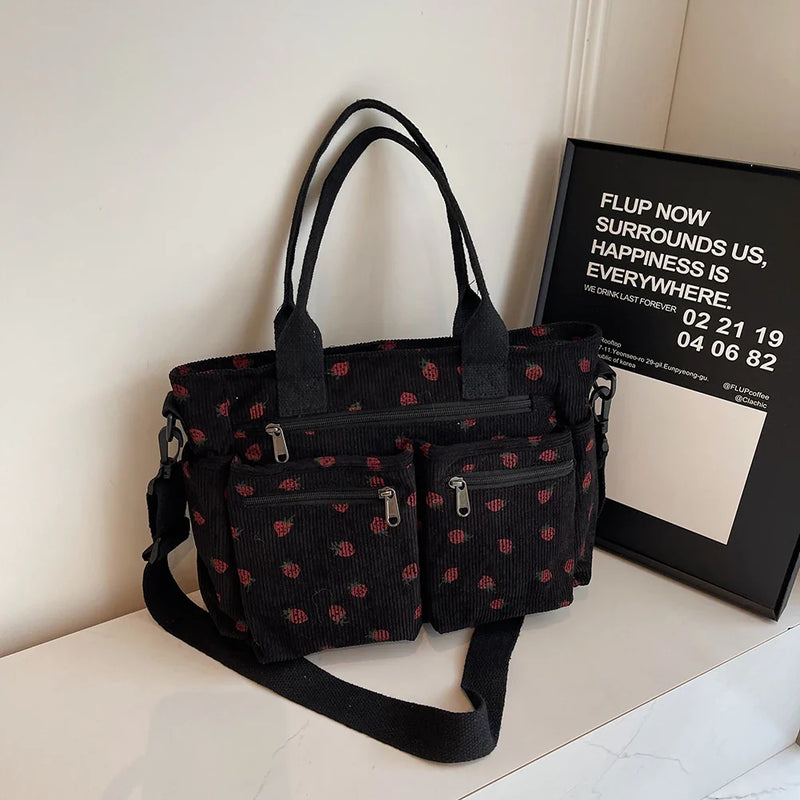 Sac à bandoulière Voyage Polyvalent avec Poches Intérieures