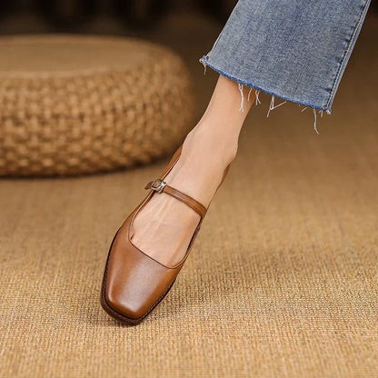 Sandales Femme Printemps à Talons Bloc et Sangles