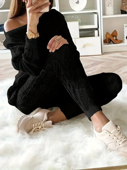 Ensemble Deux Pièces Femme Confortable - Tenue de Maison Chic