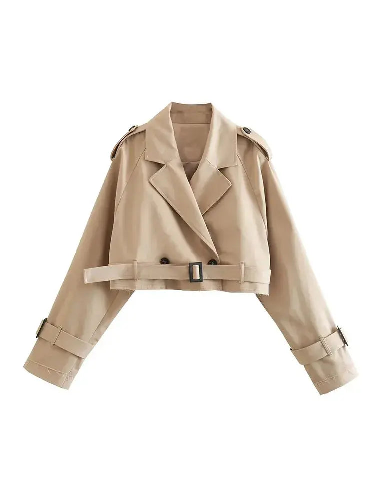 Leonie | Gekürzter Trenchcoat Zendoo.de