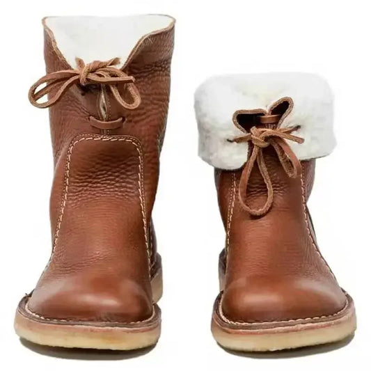 Bottes Femmes Hiver Chauffantes avec Semelle Antidérapante - PanierRoyale