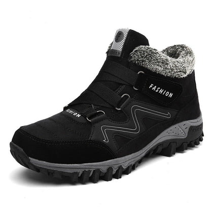 Bottines Hiver Chaudes et Confortables en Daim