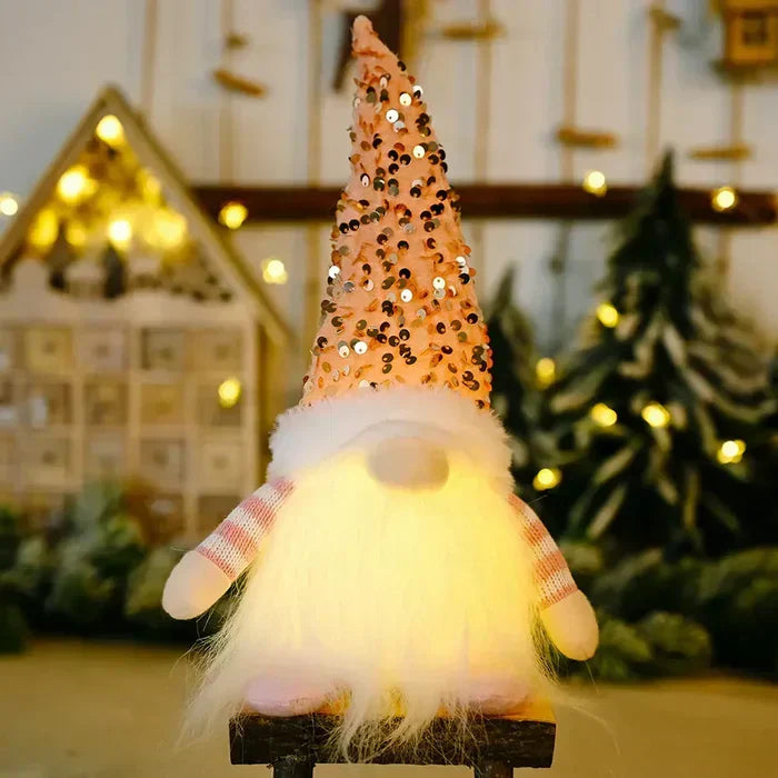 Décoration de Noël Gnome En Neige