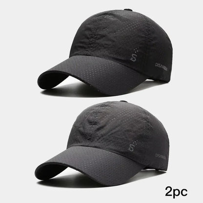 Casquette Homme Respirante Séchage Rapide Coupe Ajustée