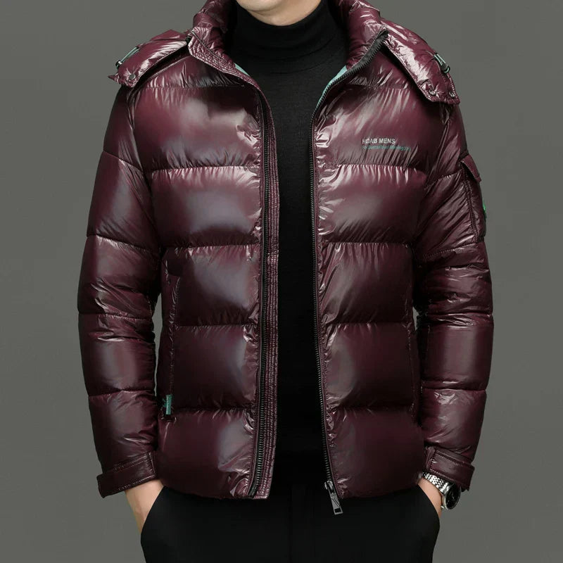 Veste Doudoune Hiver Homme Manches Longues et Chaude