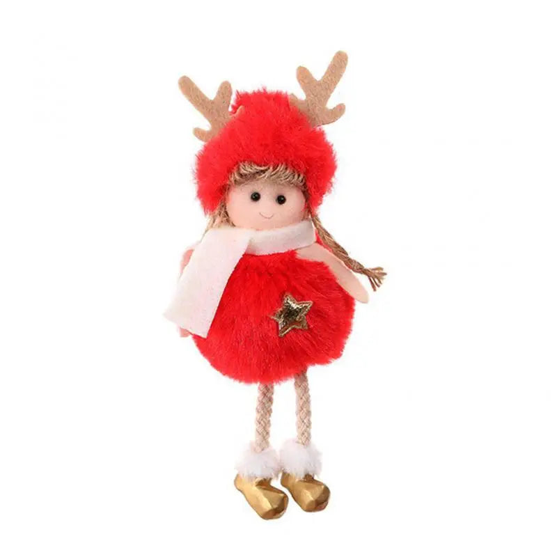 Poupée Enfant Ange Décoration de Noël En Bois