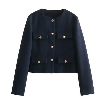 Manteau Femme Hiver Chic avec Capuchon et Fermeture Éclair
