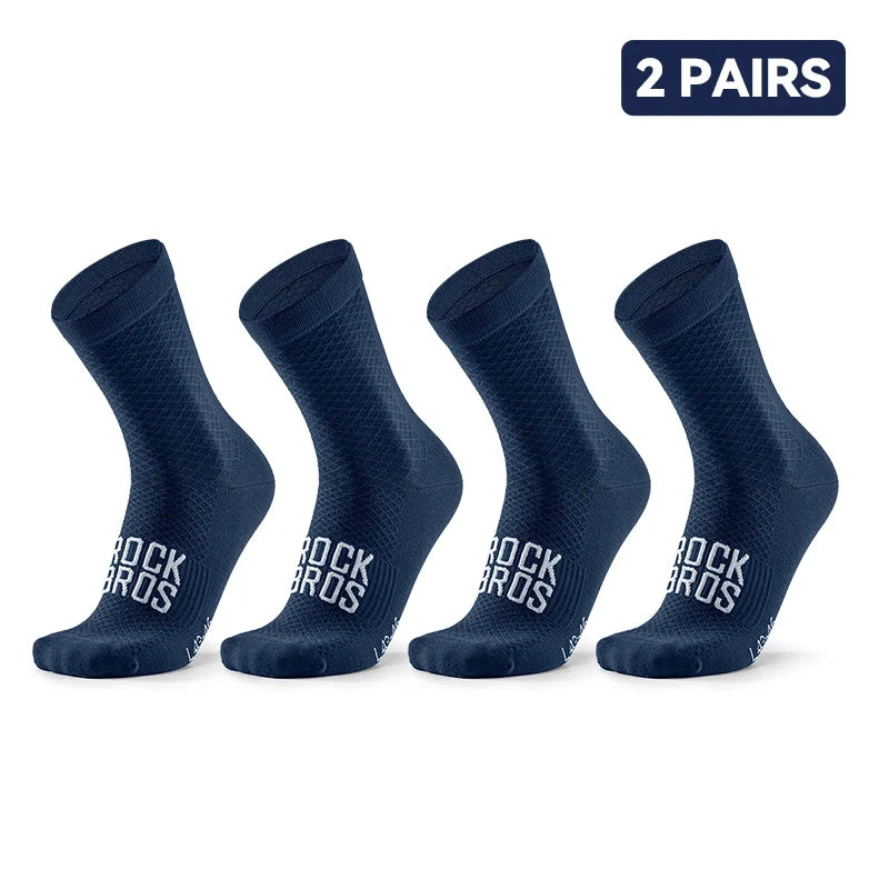 Lot Chaussettes Cyclisme Homme Respirantes Coupe Ajustée