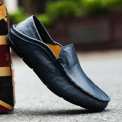 Mocassins Homme Cuir Italien Authentique