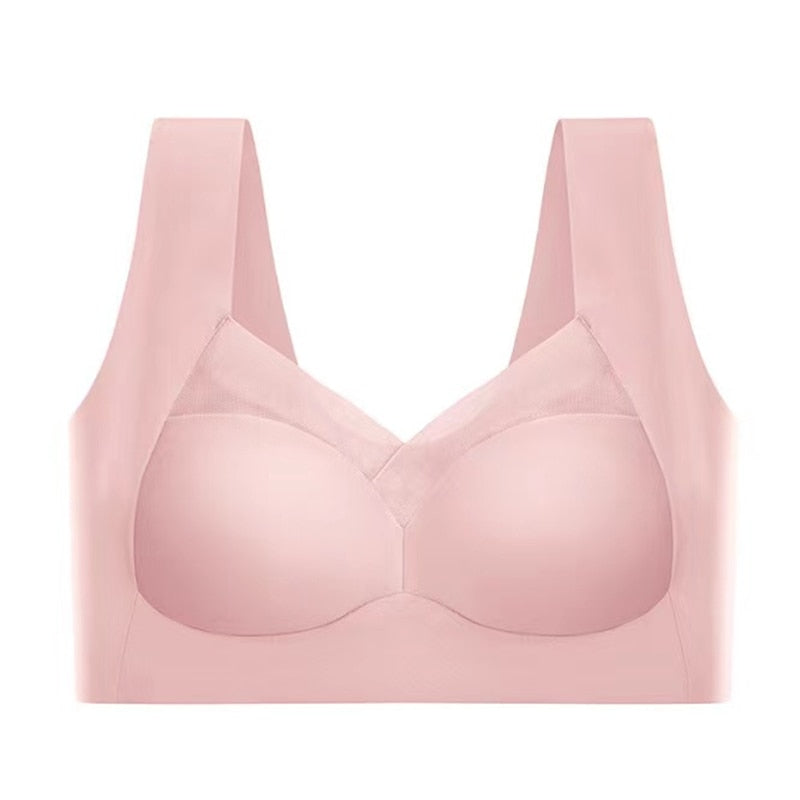 Soutien-gorge confort femme grande taille sans couture