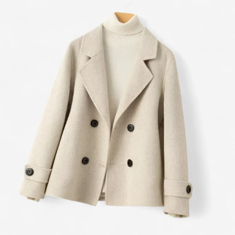 Blazer Femme Chic à Fermeture Éclair Double - PanierRoyale