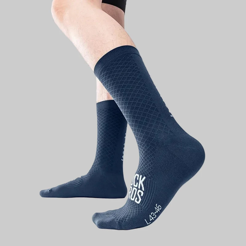 Lot Chaussettes Cyclisme Homme Respirantes Coupe Ajustée