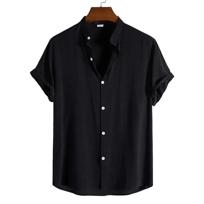 Chemise Homme Coton Élégant Blanc