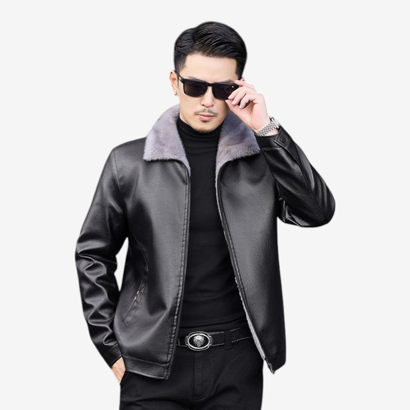Veste homme décontractée avec manches longues et poches cousues - PanierRoyale