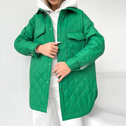 Veste Hiver Éclairée et Chaude avec Fermeture Éclair