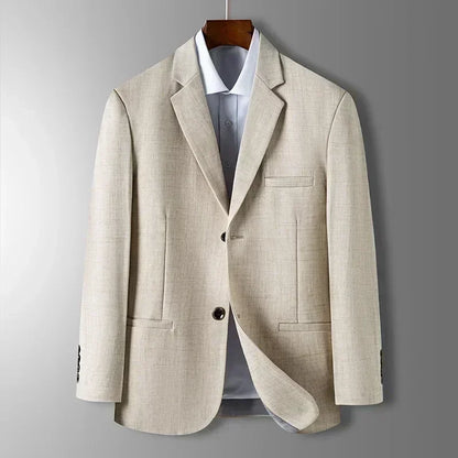 Blazer Homme Élégant Bleu Marine ou Gris