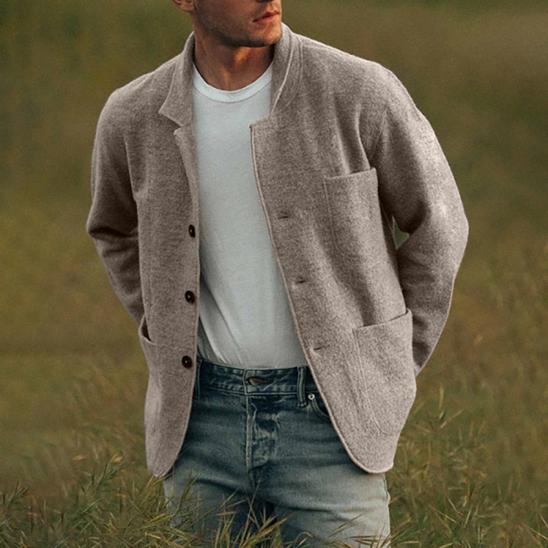 Veste Homme Polaire Réversible Hiver Chaude et Confortable - PanierRoyale