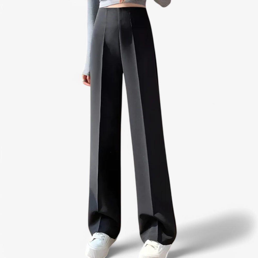 Pantalon Haute Taille Slim et Confortable - PanierRoyale