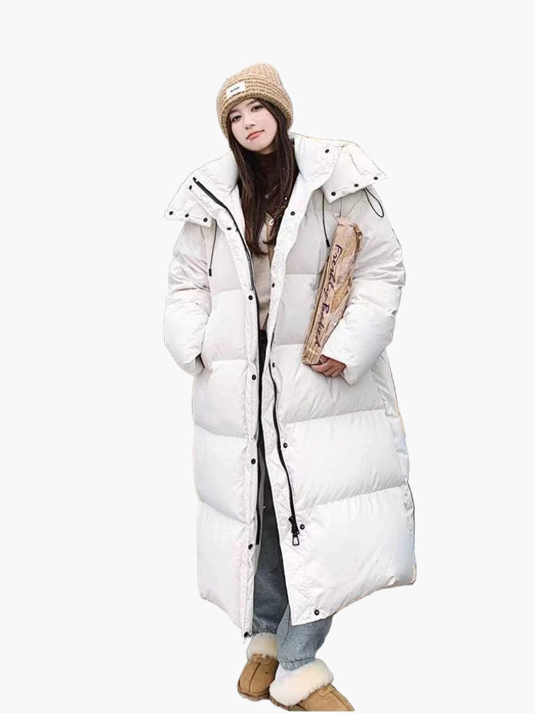 Manteau Hiver Oversized à Capuchon pour Femme