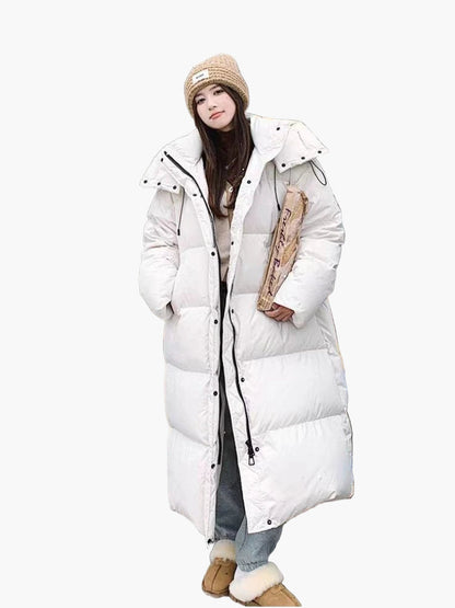 Manteau Hiver Oversized à Capuchon pour Femme