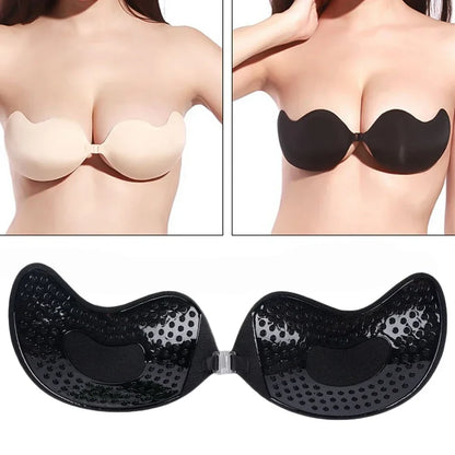 Soutien-gorge Femme Adhésif Push-up Sans Bretelles Invisible