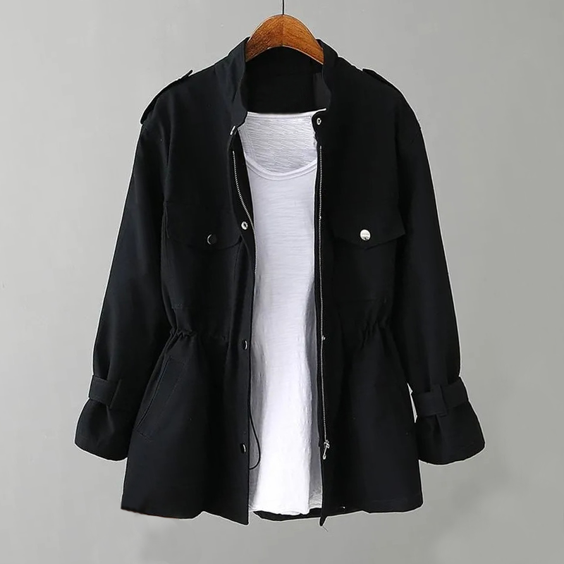 Manteau Femme Long Élégant Tailleur pour Automne - PanierRoyale