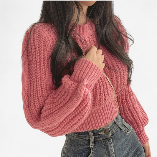 Pull Femme Confort à Manches Longues - PanierRoyale