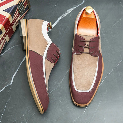 Chaussures Homme Cuir Velours Élégantes
