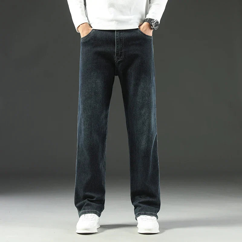 Jean Large Taille Homme Décontracté