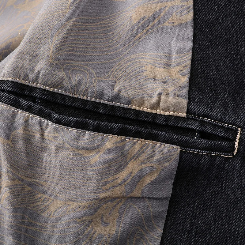 Blazer Denim Classique pour Homme