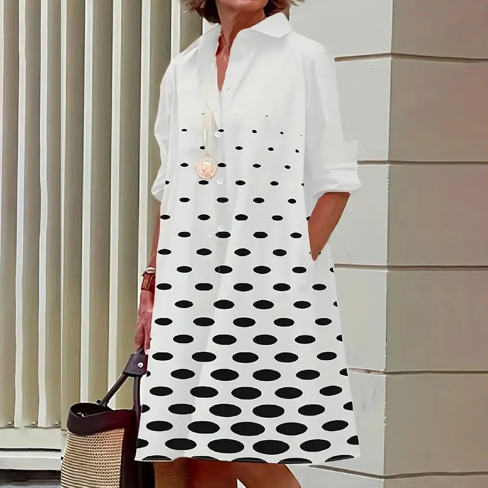 Robe femme chemisier rouge élegant et chic