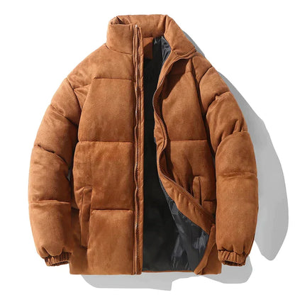 Manteau Homme Hiver Chaud et Élégant avec Capuchon