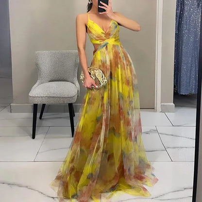 Robe Été Femme Longue Florale Élégante