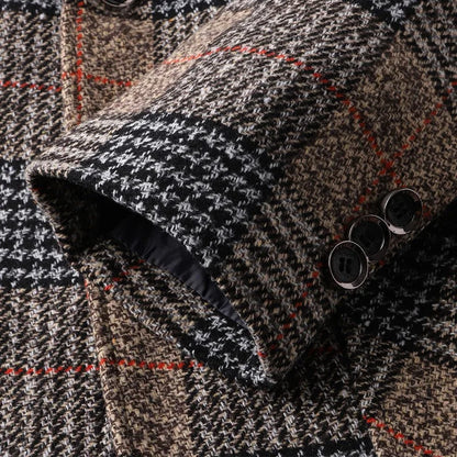 Blazer Homme Tweed Élégant Valentino